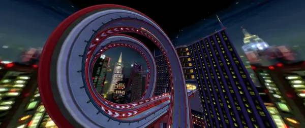 Момент активного игрового действия Sonic GT