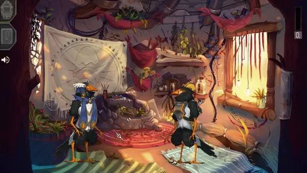 Момент активного игрового действия Space Gliders