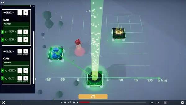 Момент активного игрового действия SPACE TOW TRUCK