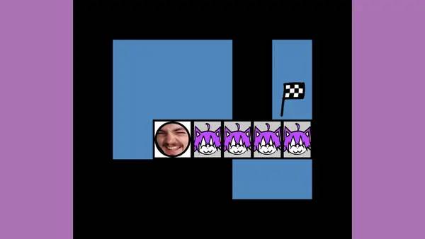 Момент активного игрового действия SquishCraft