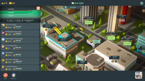 Момент активного игрового действия Stakeholder Game