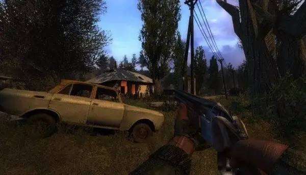 Момент активного игрового действия Сталкер - Lost Alpha