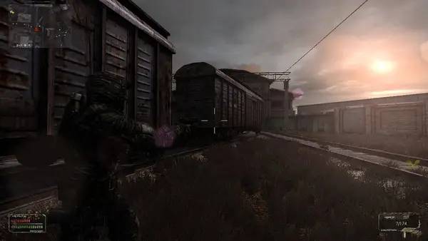 Момент активного игрового действия Сталкер Shadow of Chernobyl - EPILOGUE