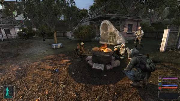 Момент активного игрового действия STALKER Shadow of Chernobyl - OGSR Mod