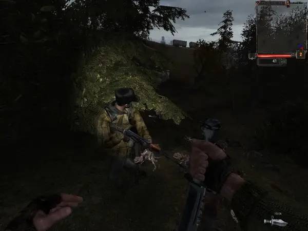 Момент активного игрового действия Сталкер Shadow of Chernobyl - Закон Дегтярева