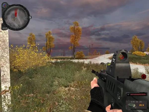 Момент активного игрового действия Сталкер Shadow of Chernobyl - Закон Меченого 1-2