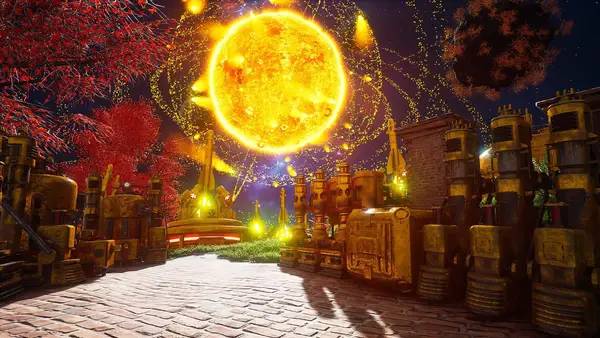 Момент активного игрового действия Star Crafter