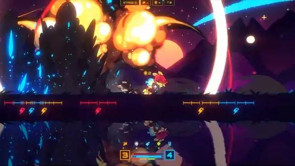 Момент активного игрового действия Star Island