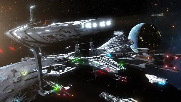 Момент активного игрового действия Star Wars  Empire at War Expanded - Thrawn's Revenge