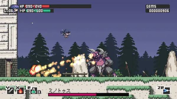 Момент активного игрового действия Steel Sword Story