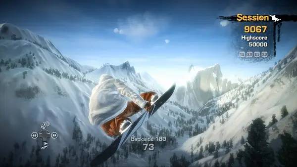 Момент активного игрового действия Stoked Big Air Edition