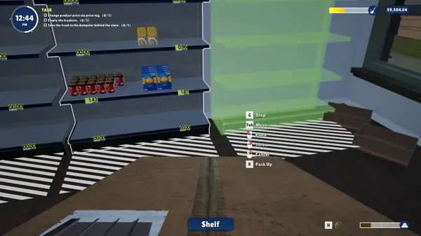 Момент активного игрового действия Store Wars  Multiplayer Shop Simulator