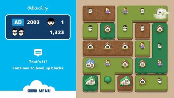 Момент активного игрового действия SUBARACITY