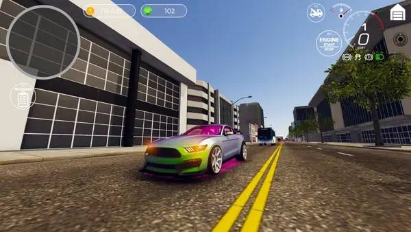 Момент активного игрового действия Suber Driver