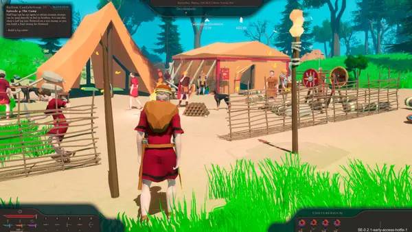 Момент активного игрового действия Summa Expeditionis