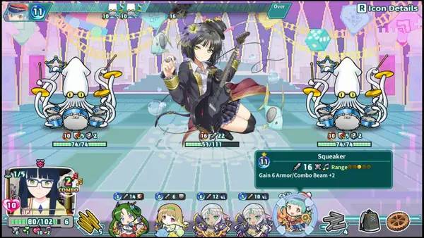 Момент активного игрового действия Super Bullet Break