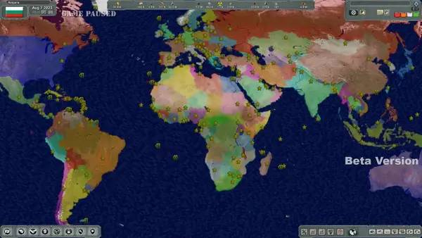 Момент активного игрового действия Supreme Ruler 2030