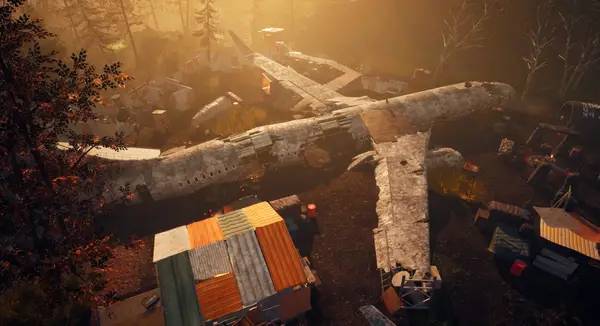 Момент активного игрового действия Survive the Fall