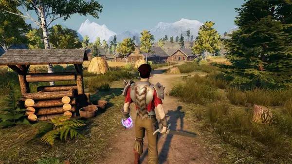 Момент активного игрового действия Swordbreaker Back to The Castle