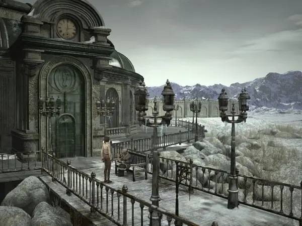 Момент активного игрового действия Syberia (Сибирь)