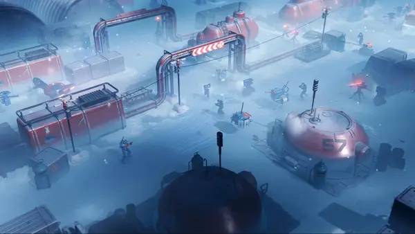 Момент активного игрового действия SYNTHETIK 2