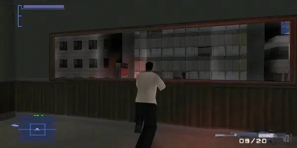 Момент активного игрового действия Syphon Filter 3