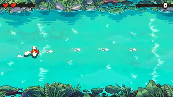 Момент активного игрового действия Tadpole Tales