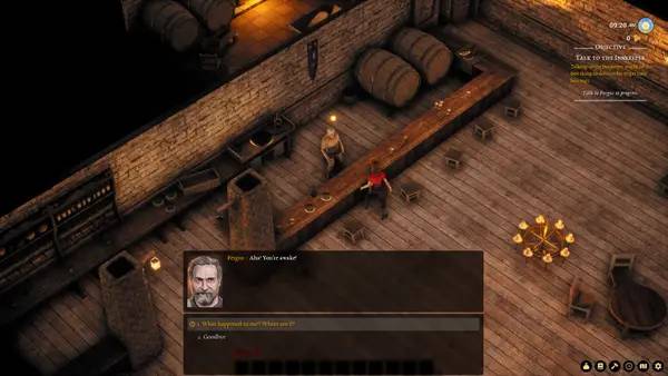 Момент активного игрового действия Tales from The Dancing Moon