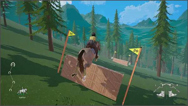 Момент активного игрового действия Tales of Rein Ravine