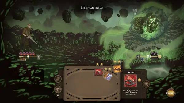 Момент активного игрового действия Tamarak Trail