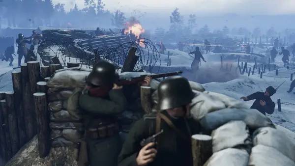 Момент активного игрового действия Tannenberg