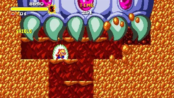 Момент активного игрового действия Tanuki Justice