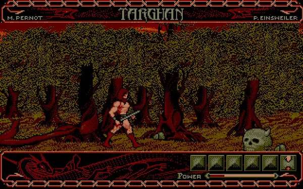 Момент активного игрового действия Targhan