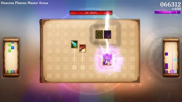 Момент активного игрового действия TechnoSorcery