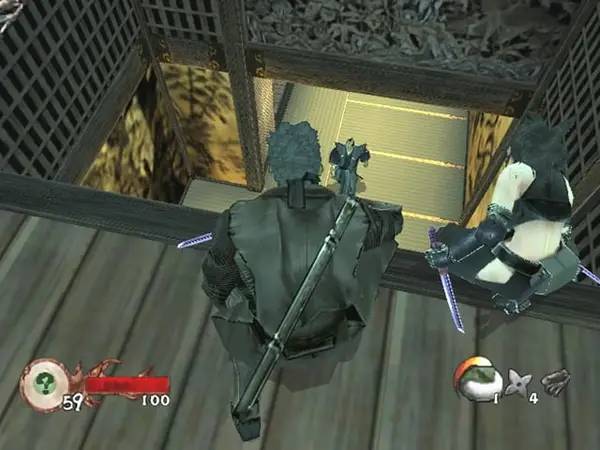 Момент активного игрового действия Tenchu  Return From Darkness