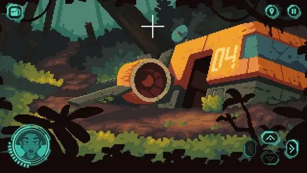 Момент активного игрового действия The Abandoned Planet