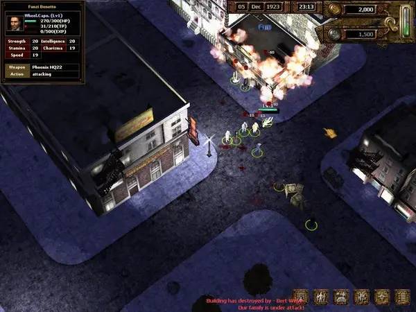 Момент активного игрового действия The Boss La Cosa Nostra