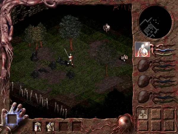 Момент активного игрового действия The Broken Land