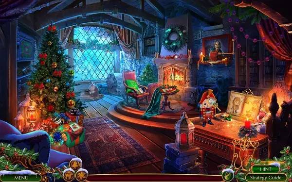 Момент активного игрового действия The Christmas Spirit  Grimm Tales Collector's Edition