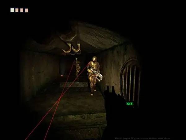 Момент активного игрового действия The Chronicles of Riddick Escape from Butcher Bay