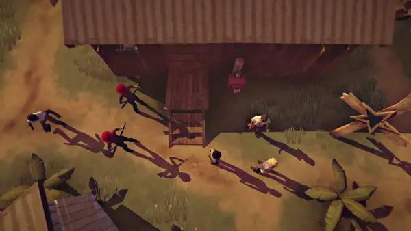 Момент активного игрового действия The Church in the Darkness