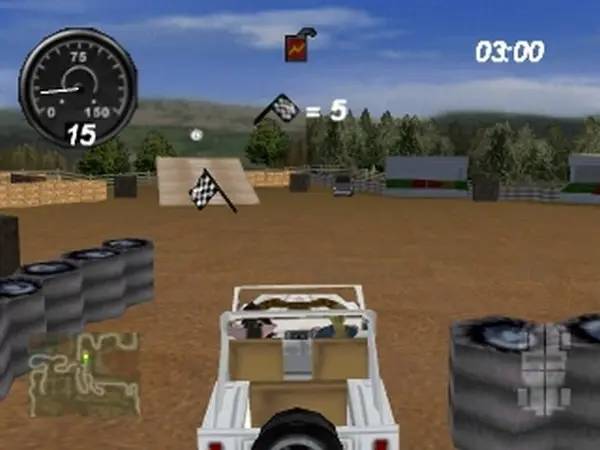 Момент активного игрового действия The Dukes of Hazzard 2  Daisy Dukes It Out