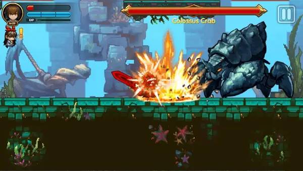 Момент активного игрового действия The East New World