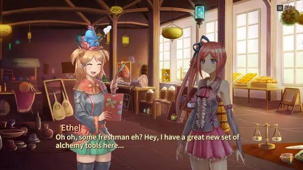 Момент активного игрового действия The Emerald Tablet