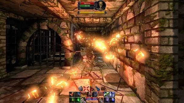 Момент активного игрового действия The Fall of the Dungeon Guardians - Enhanced Edition