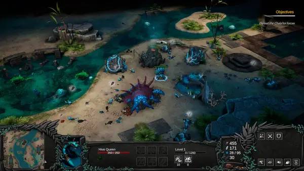 Момент активного игрового действия The Hive