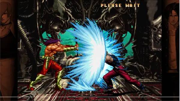 Момент активного игрового действия THE KING OF FIGHTERS '98 ULTIMATE MATCH FINAL EDITION