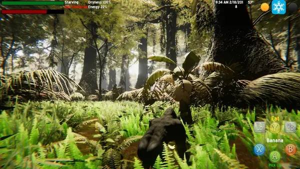 Момент активного игрового действия The Lonely Gorilla