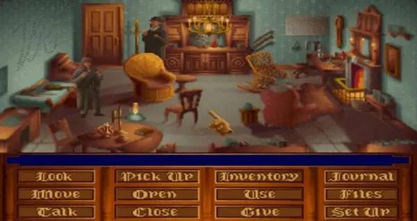 Момент активного игрового действия The Lost Files of Sherlock Holmes  The Case of the Serrated Scalpel