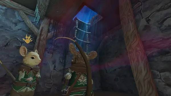 Момент активного игрового действия The Lost Legends of Redwall  The Scout Act 1